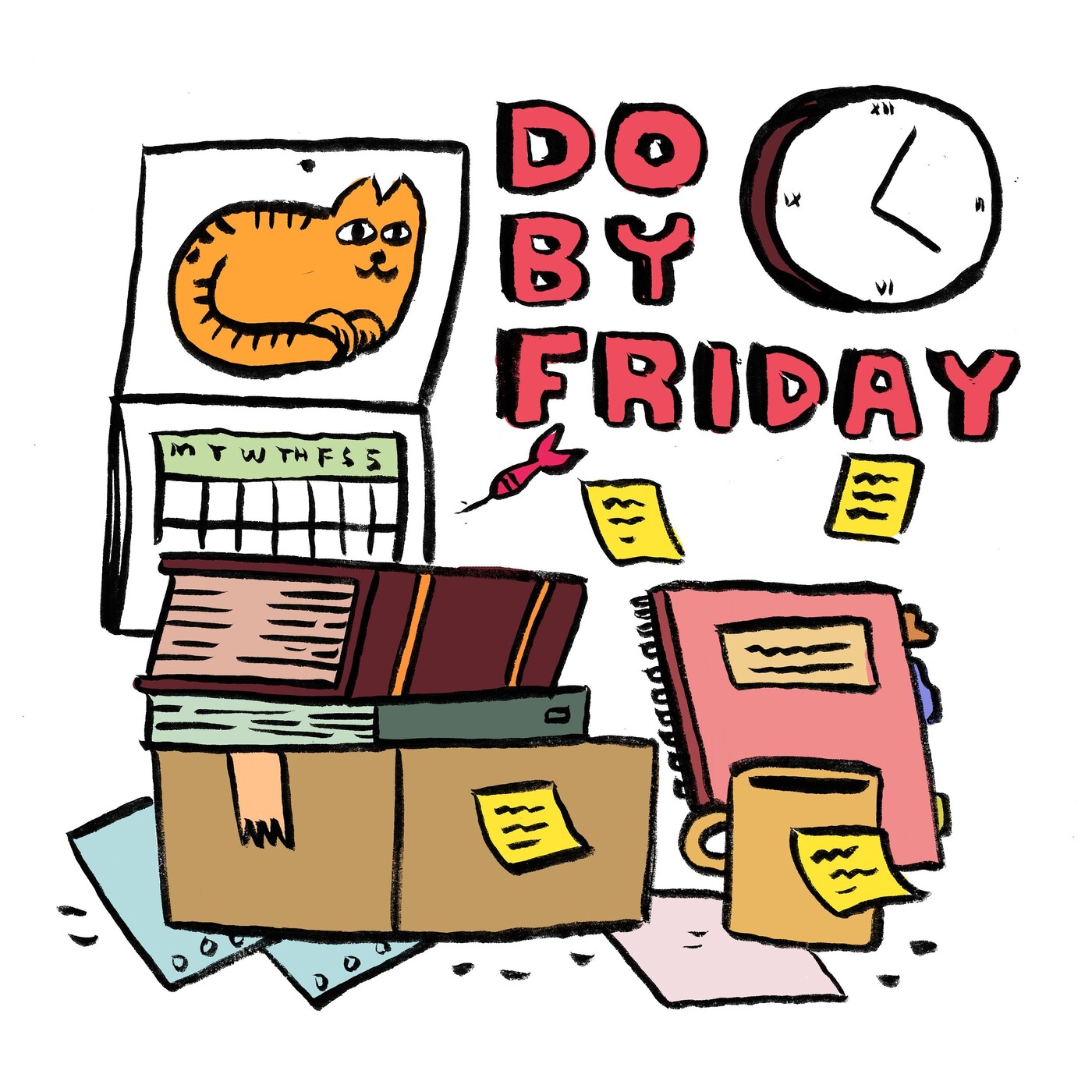 Do By Friday art